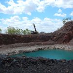 Drilling Truck on site - Mining Exploration in Humpty Doo,NT
