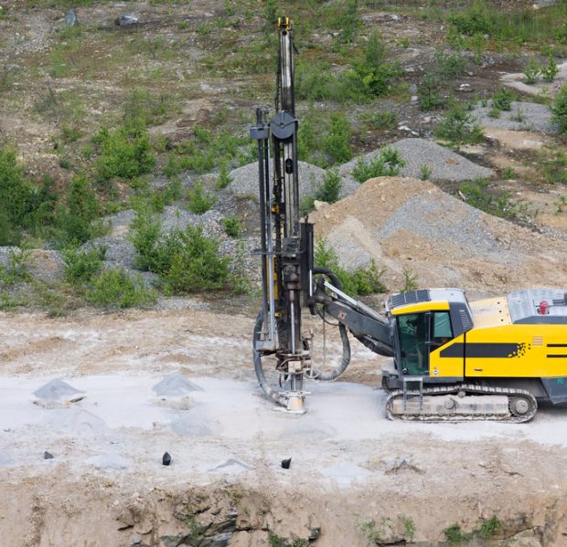 Drilling Machine in Open Cast Mining in Kununurra, WA
